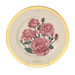 All American Rose by Gorham, China Collector Plate, Rose Parade 1975
