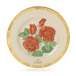 All American Rose by Gorham, China Collector Plate, Seashell 1976