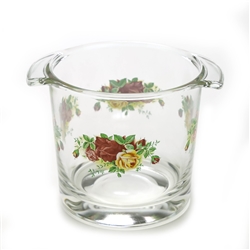 Old Country Roses by Royal Albert, Glass Ice Bucket