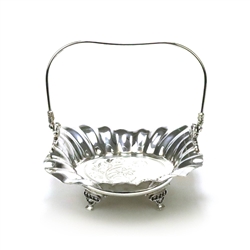 Cake Basket by Lyons Silver Co., Silverplate, Victorian