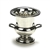 Cigarette Urn by Fisher Silversmiths, Sterling, Gadroon Edge