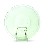 Cathedral Green by Anchor Hocking, Glass Luncheon Plate