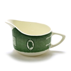 Colonial Homestead/Green by Royal, China Cream Pitcher