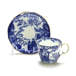 Blue Mikado by Royal Crown Derby, China Demitasse Cup & Saucer