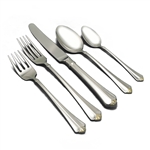 Golden Julliard by Oneida, Stainless 5-PC Setting w/ Soup Spoon