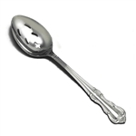 Victoria by Salem, Stainless Tablespoon, Pierced (Serving Spoon)