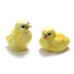 Figurine by Goebel, Porcelain, Baby Chick Pair, Yellow