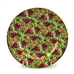 Old Country Roses Chintz by Royal Albert, China Accent Salad Plate, Green