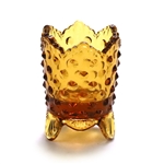 Hobnail Amber by Fenton, Glass Toothpick Holder