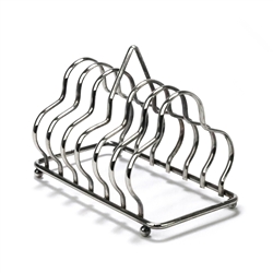 Toast Rack, Silverplate, Contemporary Design