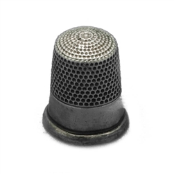 Thimble by Simons Bros. & Co., Sterling, Plain