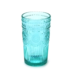 Adeline Embossed Turquoise by Pioneer Woman, Glass Tumbler