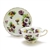 Cup & Saucer by Royal Chelsea, China, Pansy