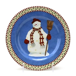 Snowman by Sakura, Stoneware Salad Plate