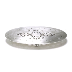 Trivet by Wallace, Silverplate, Fleur De Lis Design