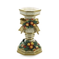 Snowy Woods by Fitz & Floyd, Ceramic Candlestick