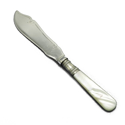 Pearl Handle made in England Master Butter Knife, Gadroon Ferule