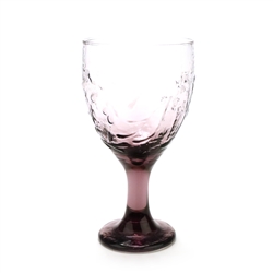Garden Vine Violet by Libbey, Glass Water Goblet