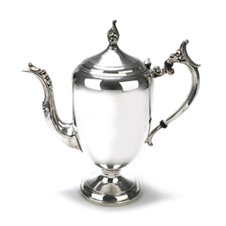 Coffee Pot by F. B. Rogers, Silverplate, Floral Design