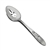 Rose & Leaf by National, Stainless Tablespoon, Pierced (Serving Spoon)