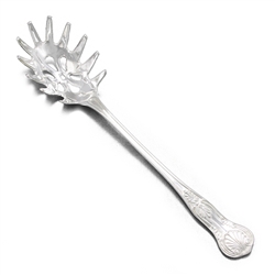 Kings by Sheffield Silver Co., Silverplate Pasta Server, Flat Handle