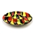 Caliente by Clay Art, Ceramic Chip & Dip Plate, 5-Part