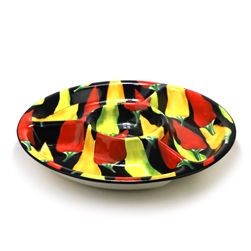 Caliente by Clay Art, Ceramic Chip & Dip Plate, 5-Part