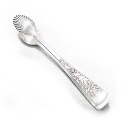 Sugar Tongs, Silverplate, Scroll & Leaf Design