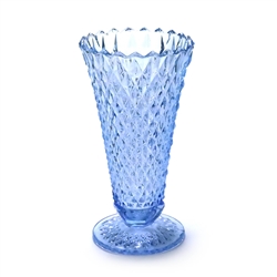 Diamond Point Regal Blue by Indiana, Glass Vase