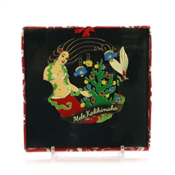 2020's Mele Mermaid Metal Die Cut Ornament by Island Heritage