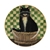 Country Kitties by Sakura, Stoneware Salad Plate, Dessert, Black Cat