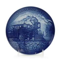 Christmas in America by Bing & Grondahl, Porcelain Decorators Plate, Locomotive
