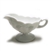 Paneled Grape Milk Glass by Westmoreland, Glass Gravy Boat