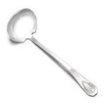 Heraldic by 1847 Rogers, Silverplate Cream Ladle