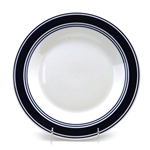 Casual Banded Black by Mainstays, Stoneware Dinner Plate