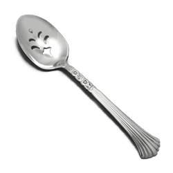 Floral Queen by Oneida, Silverplate Tablespoon, Pierced (Serving Spoon)