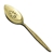 Golden Tangier by Community, Gold Electroplate Pie Server, Flat Handle