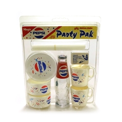 Child's Plastic Toy Set by Chilton-Globe, Plastic, Pepsi