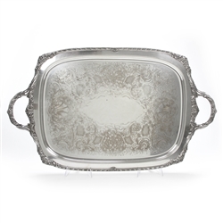 Heritage by 1847 Rogers, Silverplate Serving Tray, Chased Bottom