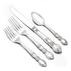 Heritage by 1847 Rogers, Silverplate 4-PC Setting, Dinner, Modern