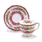 Lyric Tunis by Crown Staffordshire, China Cup & Saucer