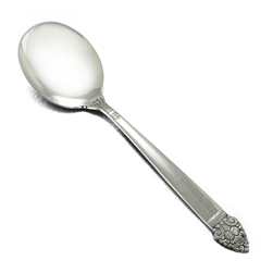 King Cedric by Community, Silverplate Round Bowl Soup Spoon