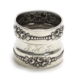 Lancaster by Gorham, Sterling Napkin Ring, Monogram JHG