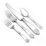 Lansdowne by Gorham, Sterling 4-PC Setting, Dinner, Tapered Stainless