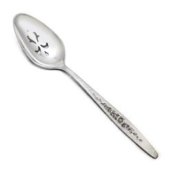 Laurel Mist by Deep Silver, Silverplate Tablespoon, Pierced (Serving Spoon)