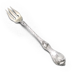 Les Cinq Fleurs by Reed & Barton, Sterling Cocktail/Seafood Fork, Monogram M