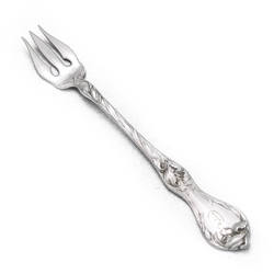 Les Cinq Fleurs by Reed & Barton, Sterling Cocktail/Seafood Fork, Monogram C