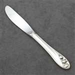 Lily of the Valley by Gorham, Sterling Butter Spreader, Modern, Hollow Handle