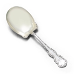 Louis XV by Whiting Div. of Gorham, Sterling Berry Spoon, Gilt Bowl, Monogram EA