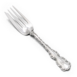 Louis XV by Whiting Div. of Gorham, Sterling Cold Meat Fork, Small, Monogram B